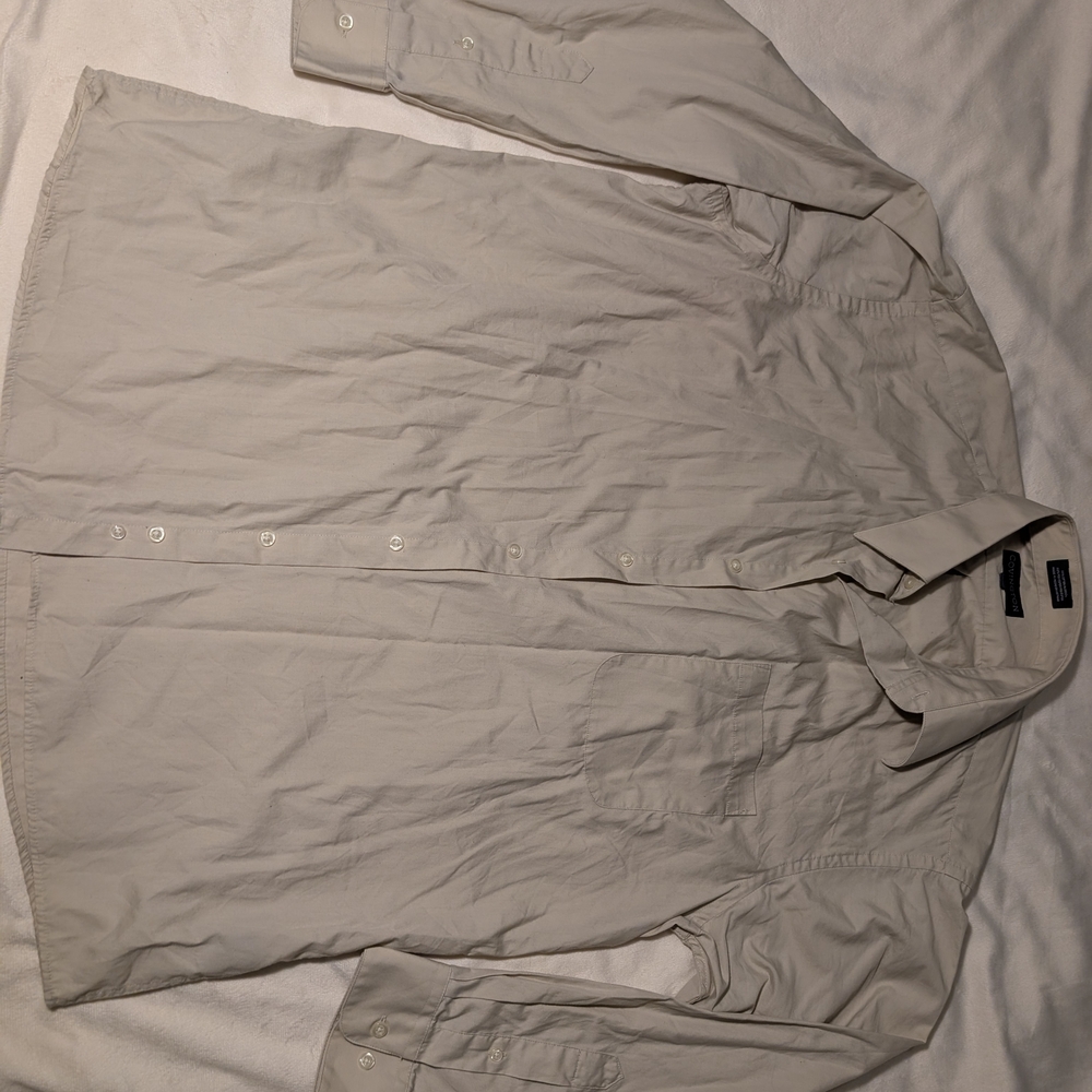 Covington Men's Classic Cream Shirt Jacket